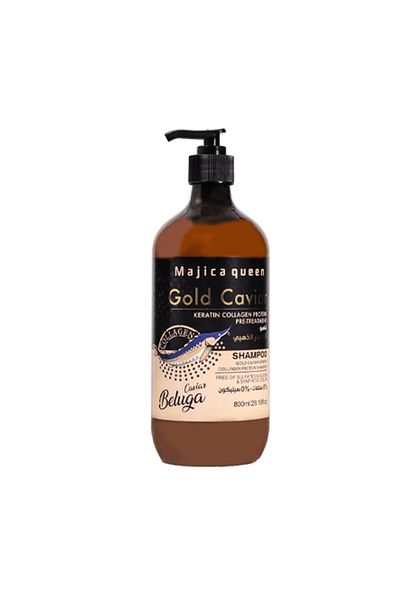Majica Magica Golden Caviar Shampoo for Strengthening and Enhancing Hair Growth - 800ml