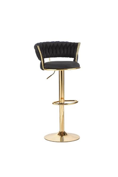 rexa Gold Steel Piston Counter Bar Stool