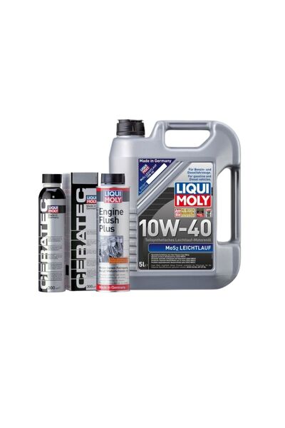 Liqui Moly 10W40 Motor Yağı MoS2'li 5 LT,Seramik Motor Koruyucu,Motor Temizle...