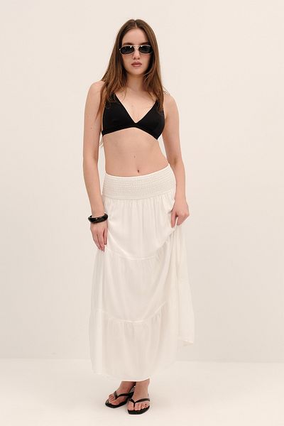 Addax Lined Long Skirt E17400