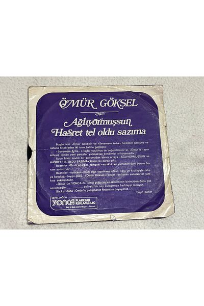 tayfuntufan antika koleksiyon Life Heavenly - You'Re Crying - Longing Was Wire Sazima - Record 8 Points