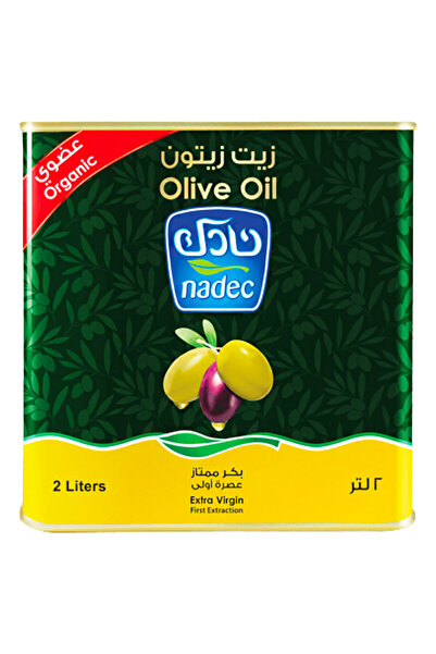 Nadec زيت زيتون بكر ممتاز عضوي، 2 لتر