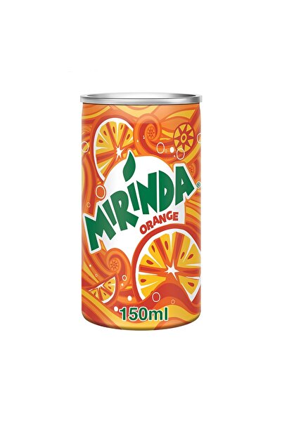 mirinda علبة مشروب غازي بنكهة البرتقال، 150 مل
