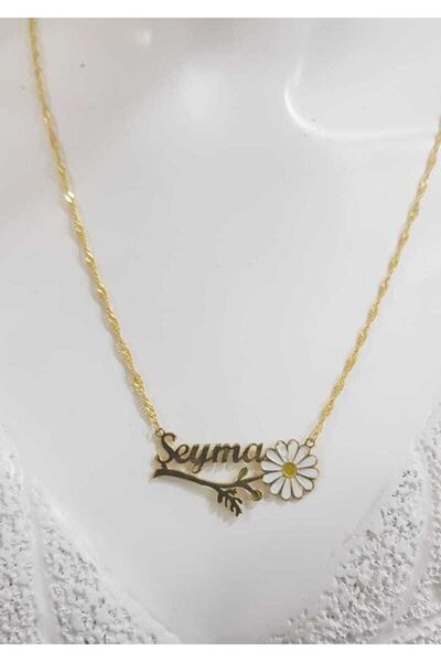 vogutima jewelery&silver by timuçin mavili Kadın Gümüş Kolye - Şeyma Yazılı P...