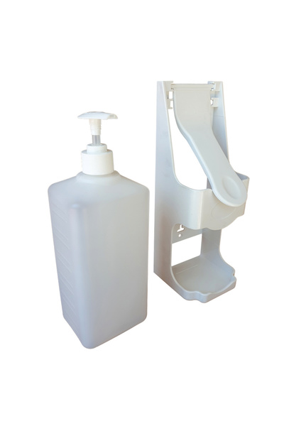 Atom Dispenser perete, dozator, pentru sapun, dezinfectant, 1000 ml, cu manual, 26 x 16 x 10 cm