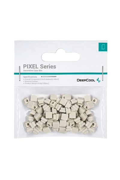 DeepC Seria Deepcool PIXEL - dekoracyjne końcówki do szafek systemowych | 0,54 cm x 0,54 cm x 0,4 cm