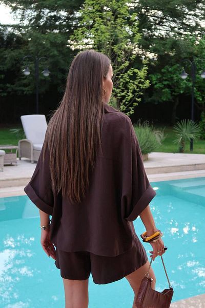 ossons Shorts Shirt Suit