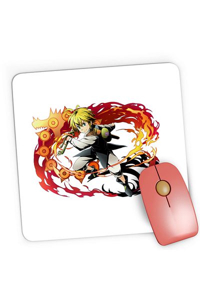 OEM Mousepad Gaming The Seven Deadly Sins Melodias Adventure Otaku Anime, 21x19 см