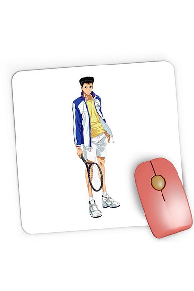 OEM Mousepad Gaming Prince of Tennis Momoshiro Takeshi Academy Game, 21x19 см