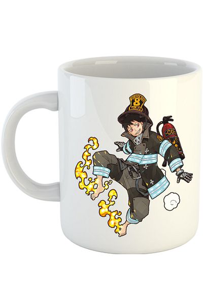 OEM Cana Fire Force Kusakabe Anime Kage Demons Otaku, Alba, 330 ml