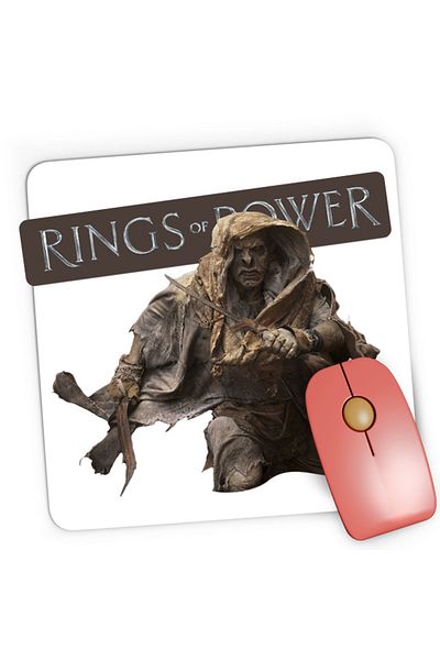 OEM Mousepad Gaming Lord of the Rings Monster Mid Evil Era Hobbit, 21x19 см