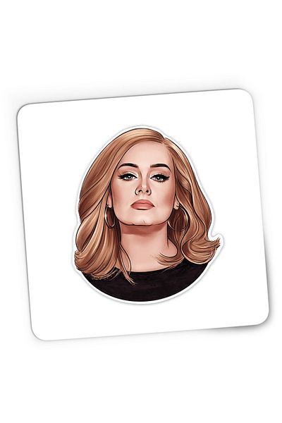 OEM Mousepad Gaming Adele Beautiful Singer Artist Award Concert Album, 21x19 см