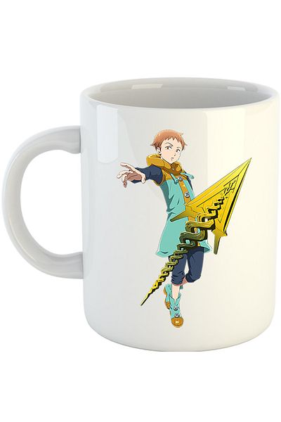 OEM Cana Seven Deadly Sins King Polearm Strongest Anime Meme, alba, 330 ml
