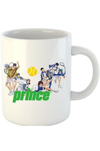 OEM Cana Prince of Tenis All Team Members Otaku Weeb, alba, 330 ml