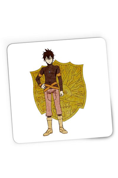 OEM Mousepad Gaming Black Clover Yuno Kingdom Spells Otaku Cosplay, 21x19 см