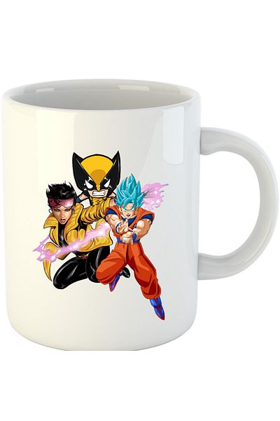 OEM Cana X-Men Goku Strong Men Avengers Marvel Anime, dawn, 330 ml