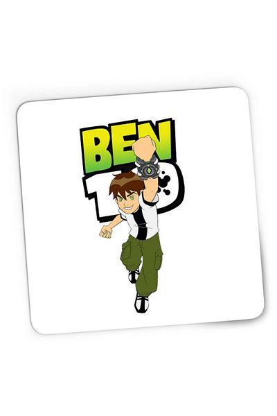 OEM Mousepad Gaming Ben10 Clock Magic Monsters Alien, 21x19 см