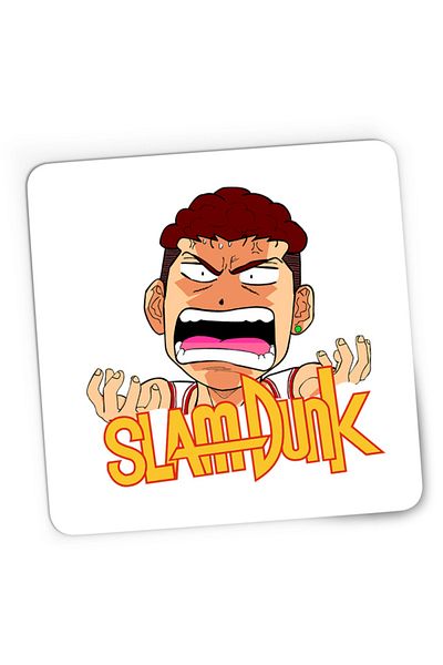 OEM Mousepad Gaming Slam Dunk Miyagi Basket Hoop Game, 21x19 см