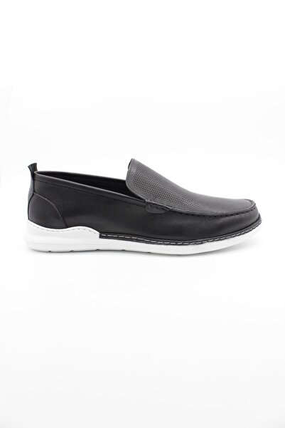 İmza Black Analin Laceless-Buckleless Shoes 1033250170
