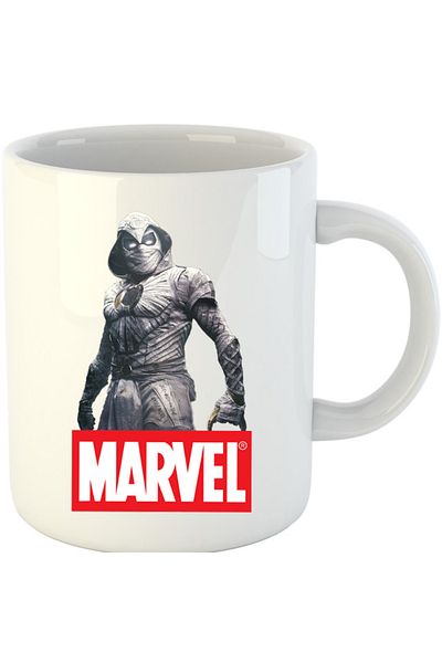 OEM Cana Moon Knight Marvel Logo Cool Legend Mini Series, alba, 330 ml