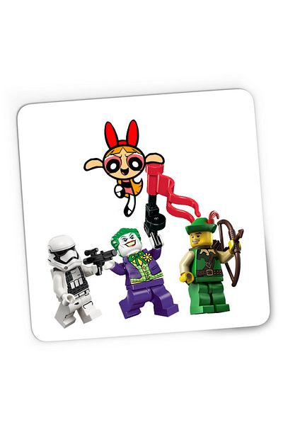 OEM Mousepad Gaming Joker Star Wars Powerpuff Girls Legends of Zelda Roblox, 21x19 см