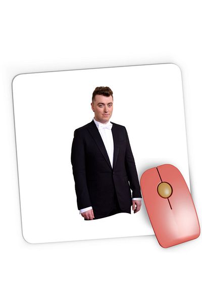 OEM Mousepad Gaming Sam Smith Suit English Love Me More Song, 21x19 см