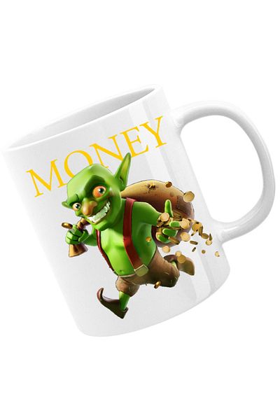 OEM Cana Clash of Clans Money Monster Collect Economy, alba, 330 ml