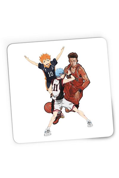 OEM Mousepad Gaming Slam Dunk Kuroko no Basket Haikyuu Hinata Anime, 21x19 cm
