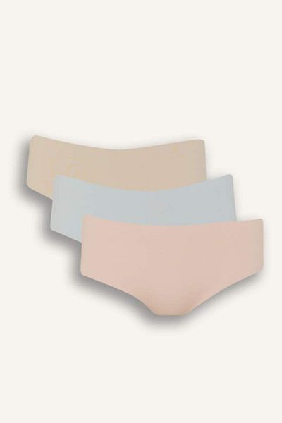 DeFacto New Season Micro 3-Piece Hipster Panties-Fall in Love