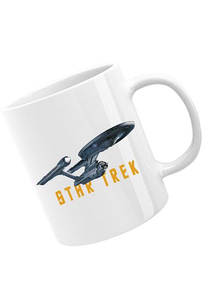 OEM Cana Star Trek Journey Spaceship Galaxy Explore Universe Adventure, alba, 330 ml