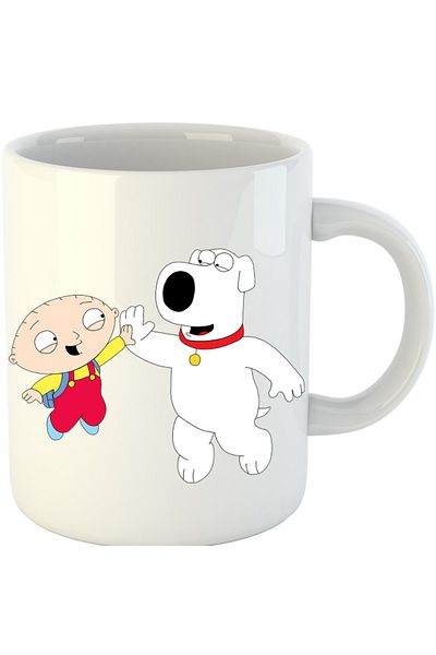OEM Cana Family Guy Dog Best Friend Hi5 Animation Cartoons, alba, 330 ml