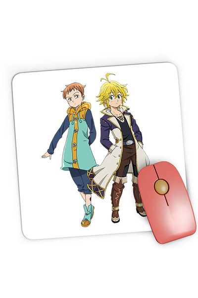 OEM Mousepad Gaming Seven Deadly Sins King Melodias Super Power, 21x19 см