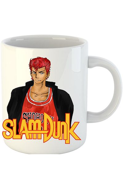 OEM Cana Slam Dunk Sakuragi Hanamichi Animekege, alba, 330 ml
