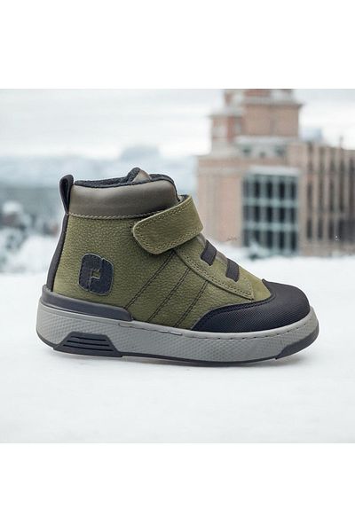 JOJO KIDS παιδικές ορθοπεδικές μπότες, 100% 100 γνήσιες δερμάτινες μπότες, αδιάβροχες, μπότες velcro, αντιολισθητική σόλα