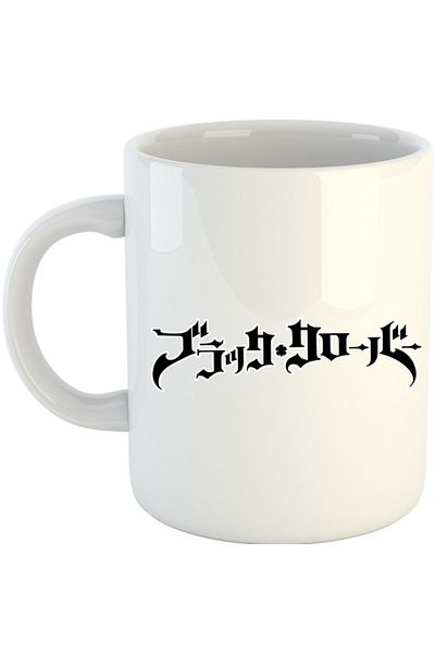 OEM Cana Black Clover Logo Adventure Shounen Otaku Anime, alba, 330 ml
