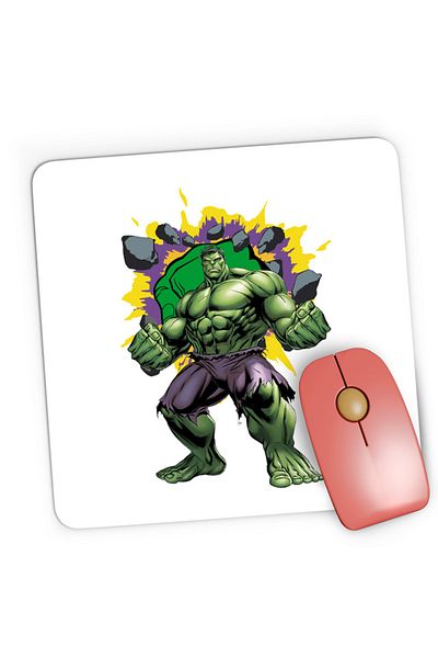 OEM Mousepad Gaming Hulk Fist Strong Super Power Huge, 21x19 см