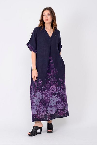 Park Moda 19-47 ΑΝΟΙΞΗ ΦΟΡΕΜΑ ΛΙΝΟ ΜΕ ΣΧΕΔΙΟ ΛΟΥΛΟΥΔΙ
