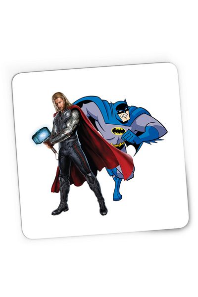 OEM Mousepad Gaming Thor Batman Super Hero DC Universe, 21x19 см
