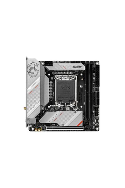 ARMSİLVER MSI | MPG B760I EDGE WIFI | Rodzina procesora Intel | Gniazdo procesora LGA1700 | DDR5 DIMM