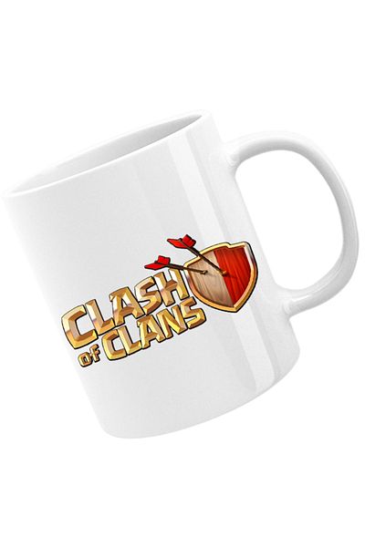 OEM Cana Clash of Clans Mobile Strategy Game Supercell, alba, 330 ml