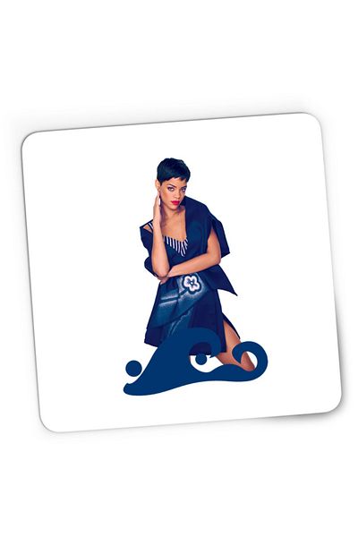 OEM Mousepad Gaming Rihanna Singer Song Writter Stunning Voice Ocean, 21x19 см