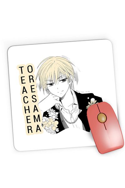 OEM Mousepad Gaming Oresama Teacher Natsuo Manga Flowers Feminine, 21x19 см