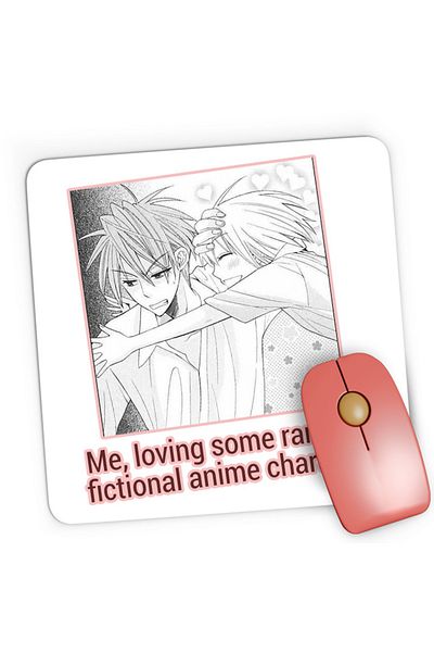 OEM Mousepad Gaming Oresama Teacher Kurosaki Hayasaka Kaori Love Shoujo, 21x19 см