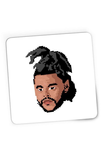 OEM Mousepad Gaming The Weeknd Pixels Minecraft Game Abel Makkonen, 21x19 см