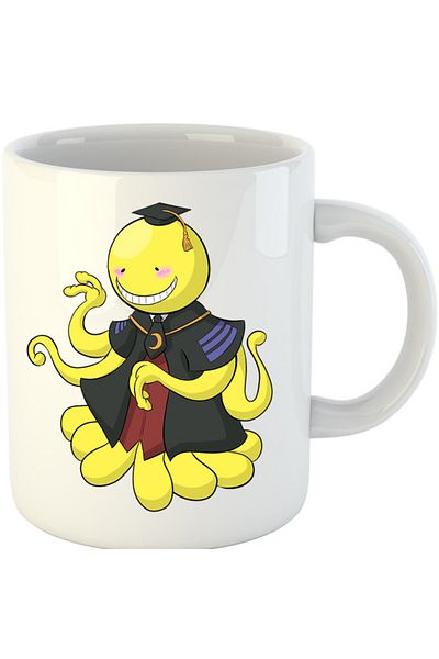 OEM Cana Assassination Classroom Koro Sensei Teacher Otaku, alba, 330 ml