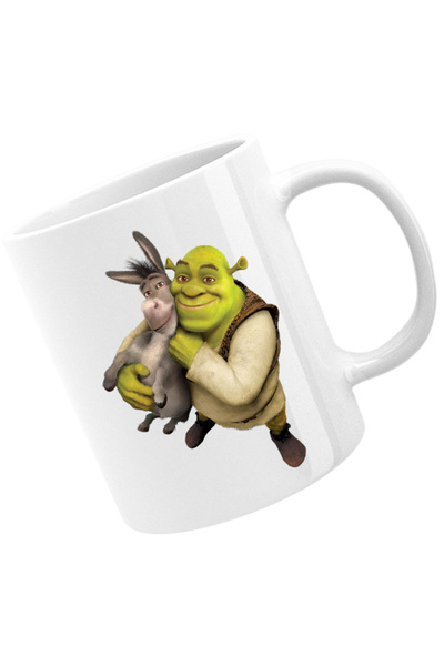 OEM Cana Shrek Donkey Love Animals Medieval Setup Adventure, alba, 330 ml