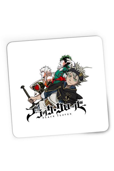 OEM Mousepad Gaming Black Clover Asta Wizard Hard Work My Hero Academia Deku, 21x19 см