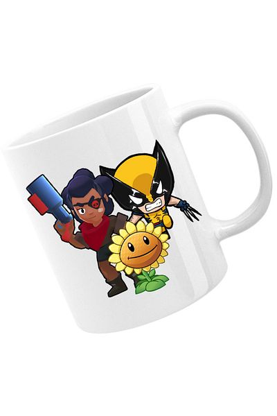 OEM Cana Brawl Stars Shelly Fighter Zombies Green Wolverine, alba, 330 ml