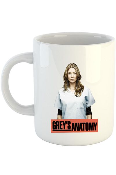 OEM Cana Grey Anatomy Pompeo Medic Logo Save Shonda, alba, 330 ml