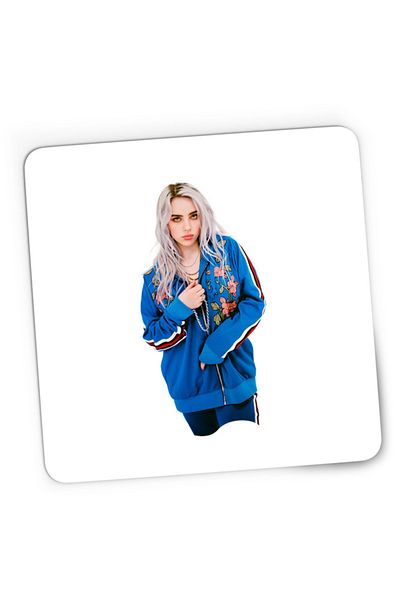 OEM Mousepad Gaming Billie Eilish American Singer Songwriter Ocean Eyes, 21x19 см
